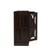 Picture of Calpella Solid Wood Glass Door Rustic Sideboard with Drawer