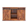 Picture of Centerville Solid Wood Sliding Door Rustic Sideboard