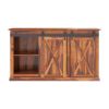 Picture of Centerville Solid Wood Sliding Door Rustic Sideboard