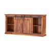 Picture of Nobleton Rustic Solid Wood Sliding Door Long Sideboard Buffet