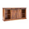 Picture of Nobleton Rustic Solid Wood Sliding Door Long Sideboard Buffet