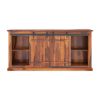 Picture of Nobleton Rustic Solid Wood Sliding Door Long Sideboard Buffet