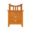 Picture of Longport Traditional Style Mahogany Wood 4 Drawer Nightstand