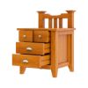 Picture of Longport Traditional Style Mahogany Wood 4 Drawer Nightstand