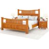 Picture of Longport Traditional Style Solid Mahogany Wood Platform Bed