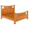 Picture of Longport Traditional Style Solid Mahogany Wood Platform Bed