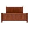 Picture of Delanson Solid Mahogany Wood Platform Bed