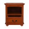 Picture of Delanson Solid Mahogany Wood 1 Drawer Nightstand