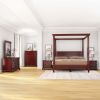 Picture of Cayuta Solid Mahogany Wood 6 Piece Bedroom Set