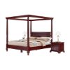Picture of Cayuta Solid Mahogany Wood 6 Piece Bedroom Set