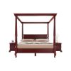 Picture of Cayuta Solid Mahogany Wood 6 Piece Bedroom Set