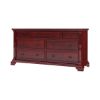 Picture of Cayuta Solid Mahogany Wood 6 Piece Bedroom Set