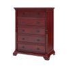 Picture of Cayuta Solid Mahogany Wood 6 Piece Bedroom Set