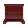 Picture of Cayuta Traditional Style Solid Mahogany Wood 4 Drawer Nightstand