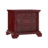 Picture of Cayuta Traditional Style Solid Mahogany Wood 4 Drawer Nightstand