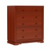 Picture of Duanesburg Solid Mahogany Wood 6 Drawer Vertical Dresser