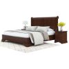 Picture of Accoville Solid Mahogany Wood Traditional 5 Piece Bedroom Set