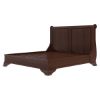 Picture of Accoville Traditional Mahogany Wood Platform Panel Bed Frame