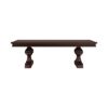 Picture of Tannersville Solid Wood Mahogany Double Pedestal Dining Table