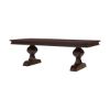 Picture of Tannersville Solid Wood Mahogany Double Pedestal Dining Table