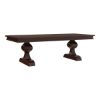 Picture of Tannersville Solid Wood Mahogany Double Pedestal Dining Table