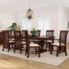 Picture of Tannersville Solid Wood Mahogany Double Pedestal Dining Table