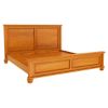 Picture of Wamsutter Mahogany Wood 5 Piece Bedroom Set