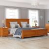 Picture of Wamsutter Solid Mahogany Wood Platform Bed