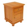 Picture of Wamsutter Solid Mahogany Wood 1 Drawer Nightstand