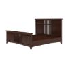 Picture of Bardugo Traditional Mahogany Wood 6 Piece Bedroom Set