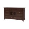 Picture of Bardugo Traditional Mahogany Wood 6 Piece Bedroom Set
