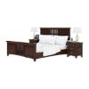 Picture of Bardugo Traditional Solid Mahogany Wood Platform Bed
