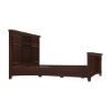 Picture of Bardugo Traditional Solid Mahogany Wood Platform Bed