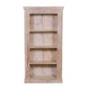 Picture of Imbler Rustic Reclaimed Wood 4 Open Shelf Standard Bookcase