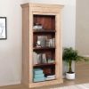 Picture of Kenvir Reclaimed Wood Shabby Chic 4 Open Shelf Standard Bookcase