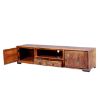 Picture of Virgie Rustic 75 Inch TV Entertainment Center Media Cabinet
