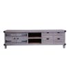 Picture of Gibsland Unique Reclaimed Wood Furniture 75" Media Console TV Stand
