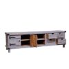 Picture of Gibsland Unique Reclaimed Wood Furniture 75" Media Console TV Stand