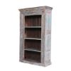 Picture of Daviston Reclaimed Wood Furniture 4 Open Shelf Standard Bookcase