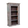 Picture of Daviston Reclaimed Wood Furniture 4 Open Shelf Standard Bookcase