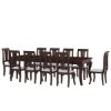 Picture of Cromberg Solid Mahogany Wood 12 Piece Dining Room Set