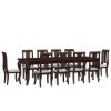 Picture of Cromberg Solid Mahogany Wood 12 Piece Dining Room Set