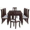 Picture of Cromberg Solid Mahogany Wood 12 Piece Dining Room Set