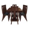 Picture of Cazenovia Solid Mahogany Wood 12 Piece Dining Room Set