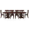 Picture of Cazenovia Solid Mahogany Wood Dining Table with 10 Chairs Set