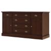 Picture of Cazenovia Solid Mahogany Large Sideboard Cabinet with Drawers