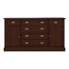 Picture of Cazenovia Solid Mahogany Large Sideboard Cabinet with Drawers