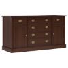 Picture of Cazenovia Solid Mahogany Large Sideboard Cabinet with Drawers
