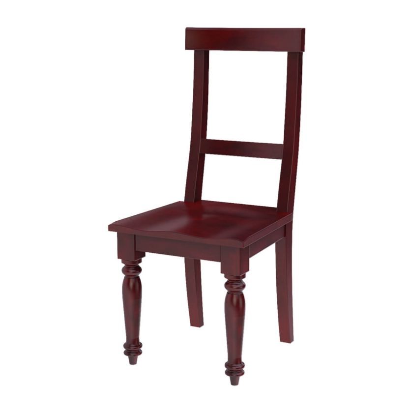 Picture of Arenzville Solid Mahogany Wood Dining Chair