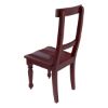 Picture of Arenzville Solid Mahogany Wood Dining Chair